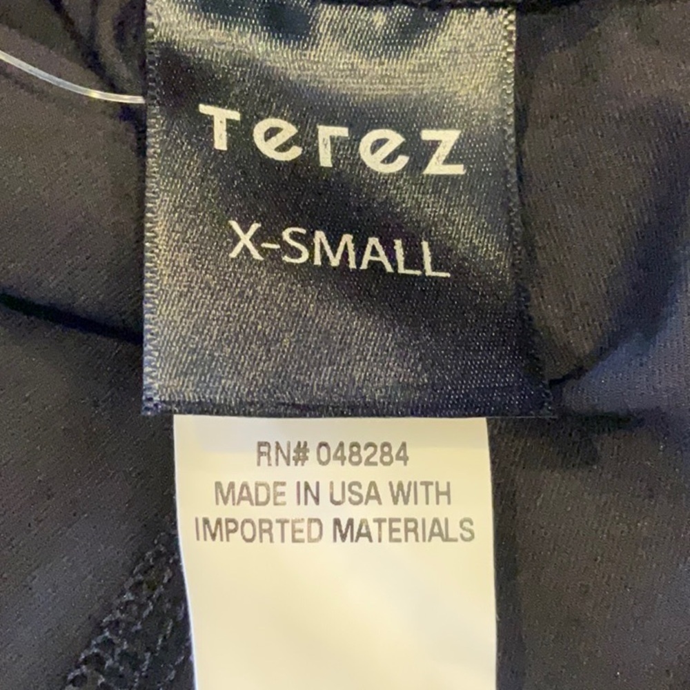 NWT- Terez Liquid Faux Leather Leggings - Picture 6 of 8